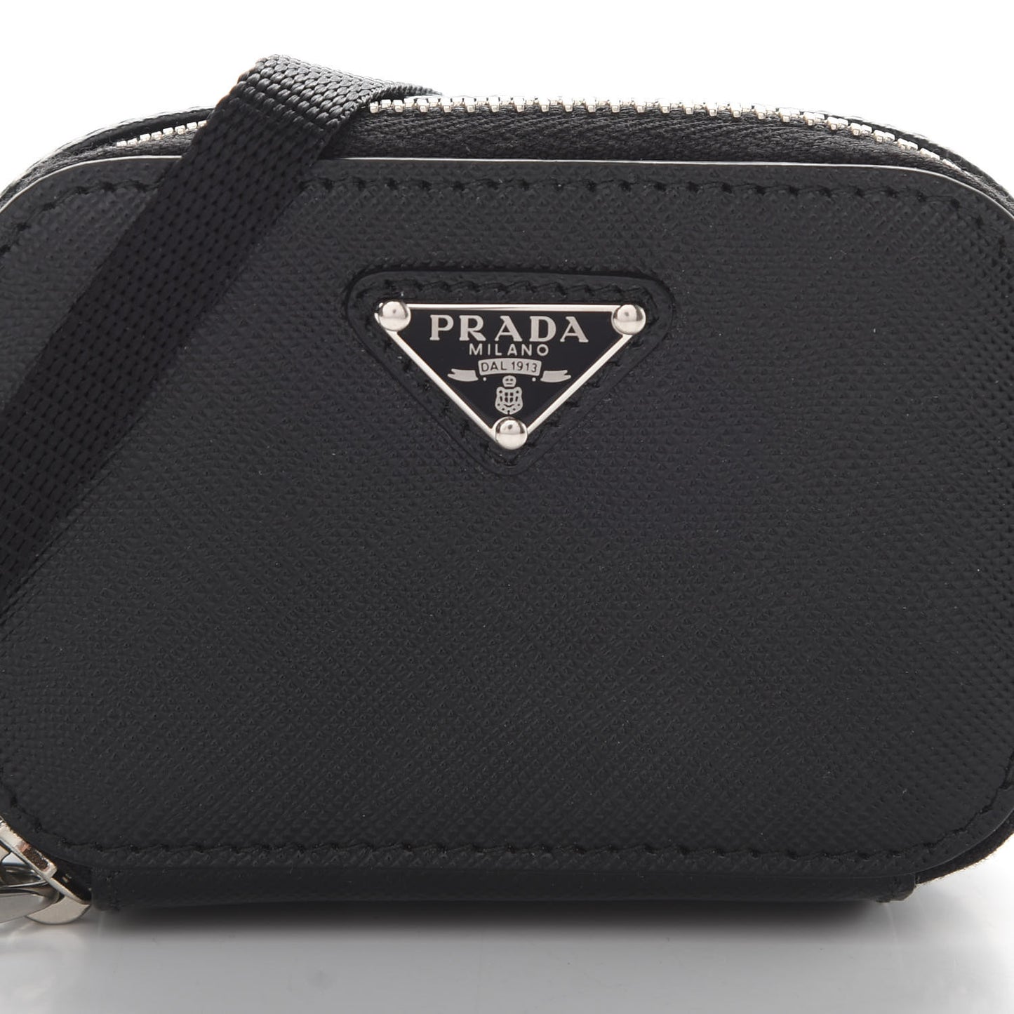 Saffiano Cargo Pouch Black