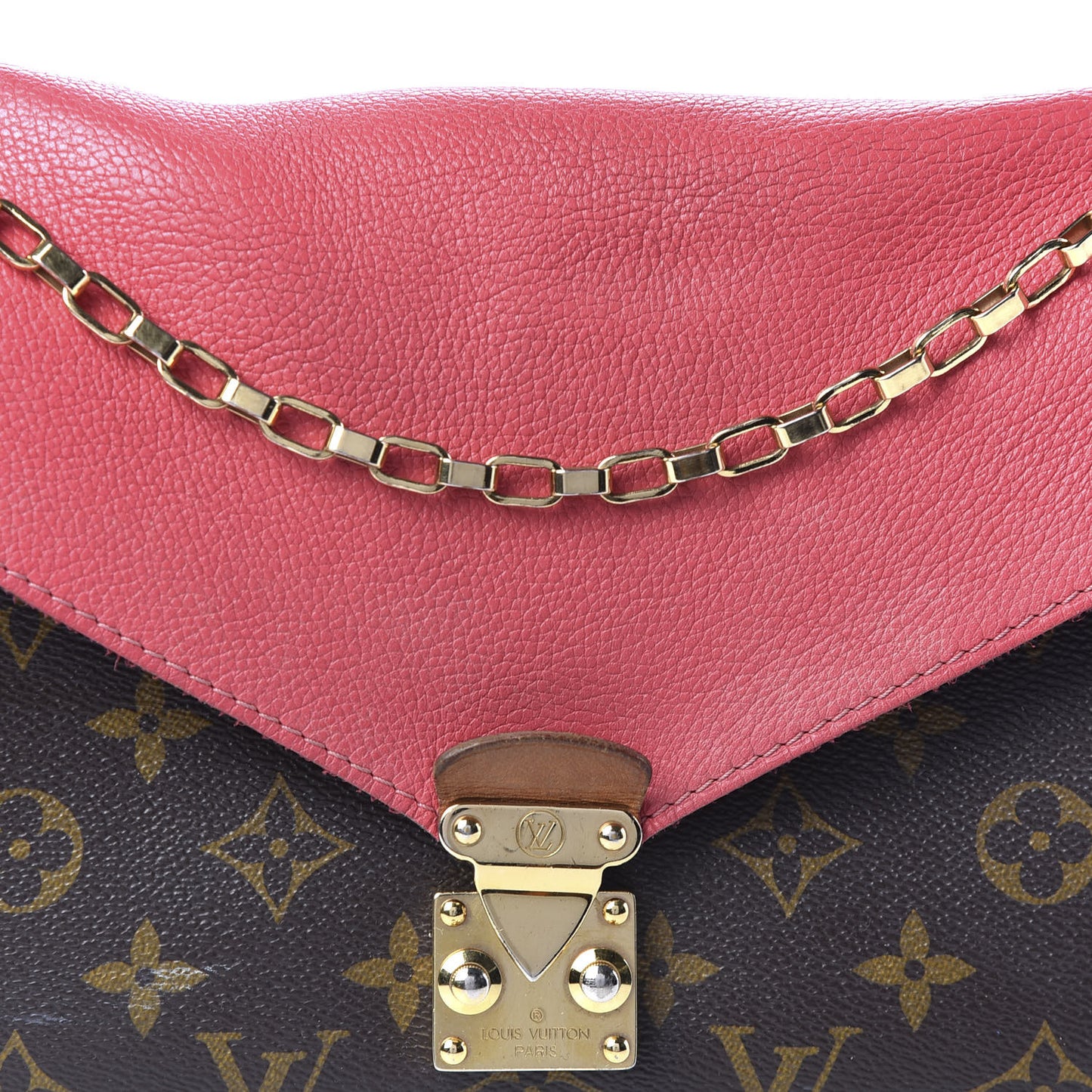 Monogram Pallas Chain Rose Litchi
