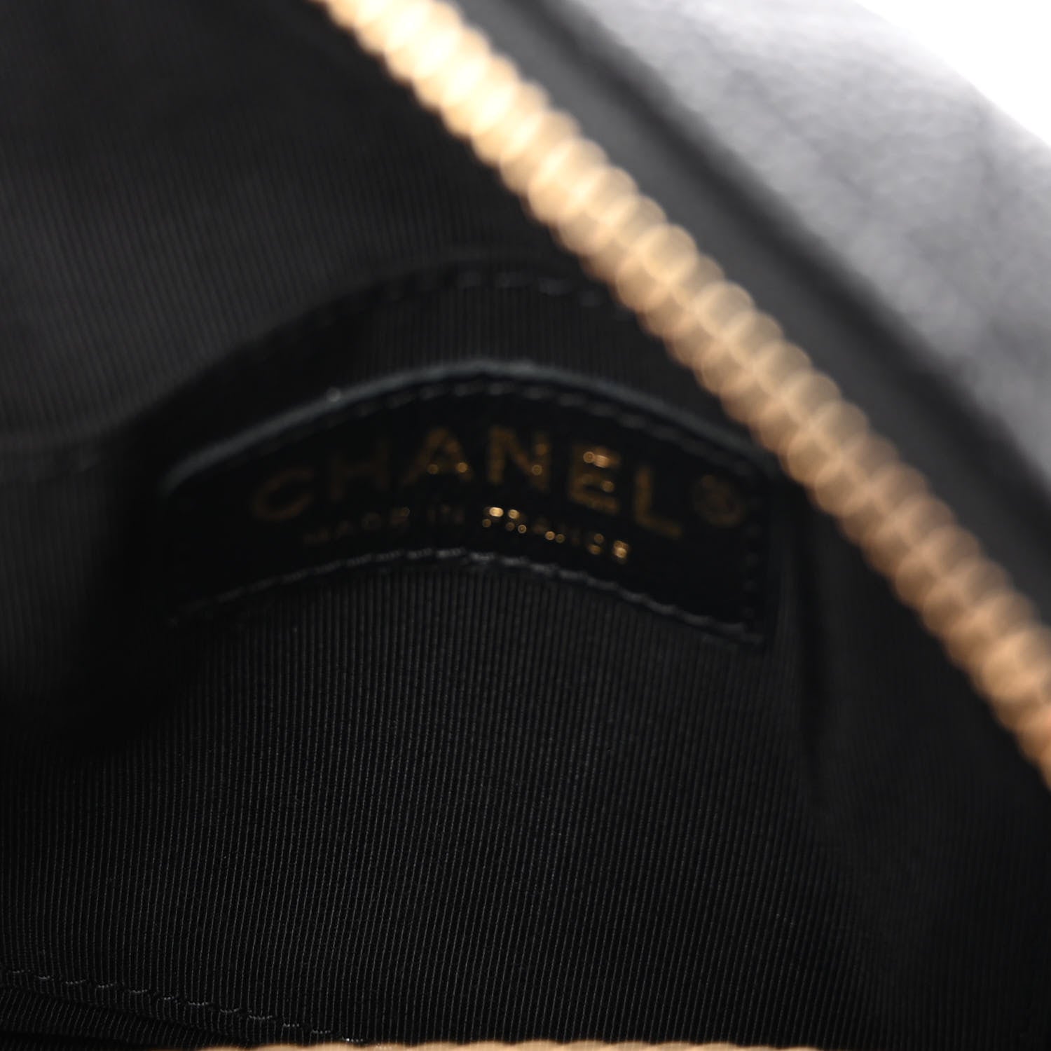 Chanel Caviar Quilted CC Day Camera Case Black 6 of 10