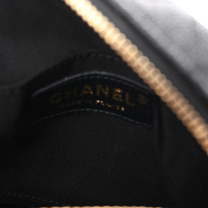 Chanel Caviar Quilted CC Day Camera Case Black 6 of 10