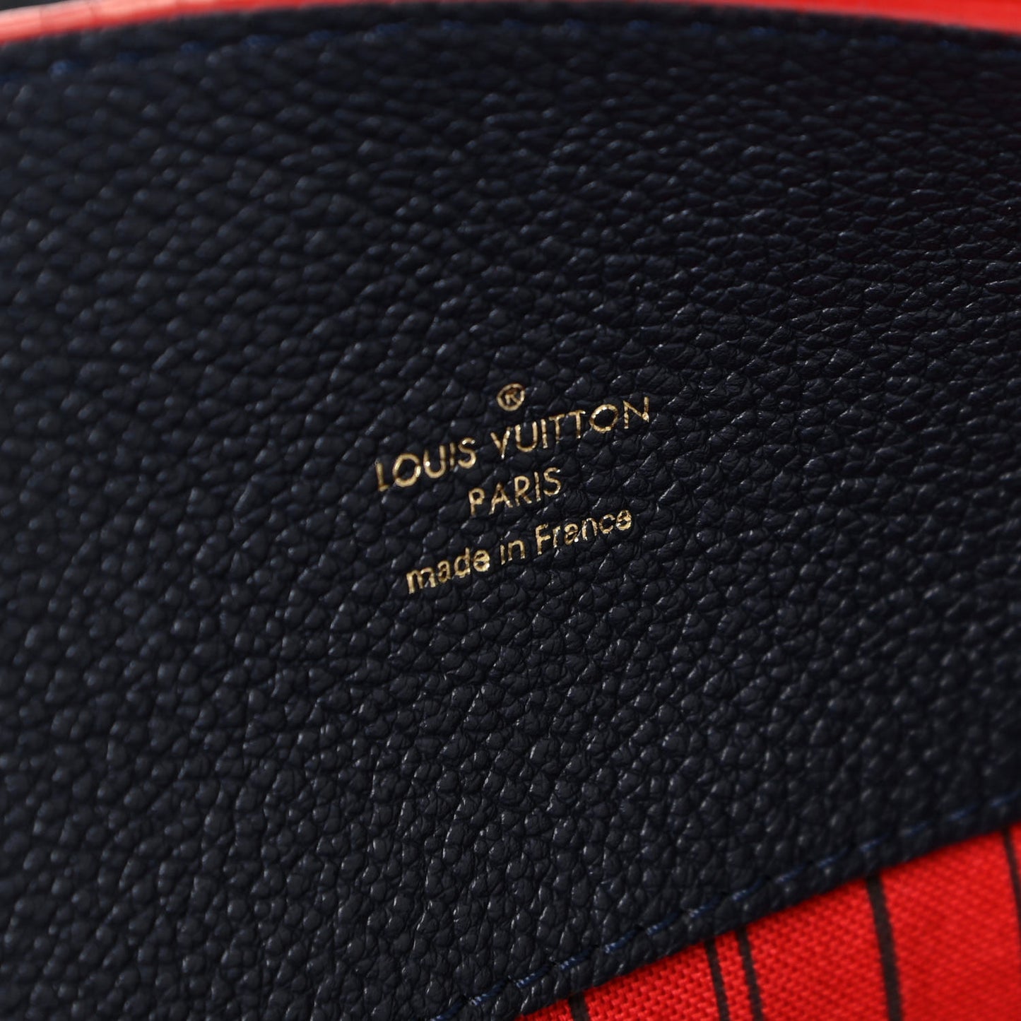 Empreinte Melie Marine Rouge