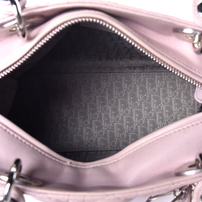 Christian Dior Lambskin Cannage Medium Lady Dior Light Pink 6 of 10