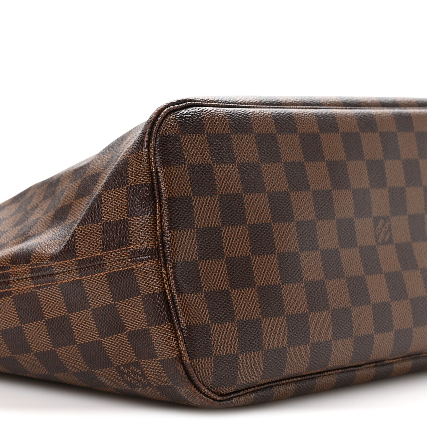 Damier Ebene Neo Neverfull MM Rose Ballerine