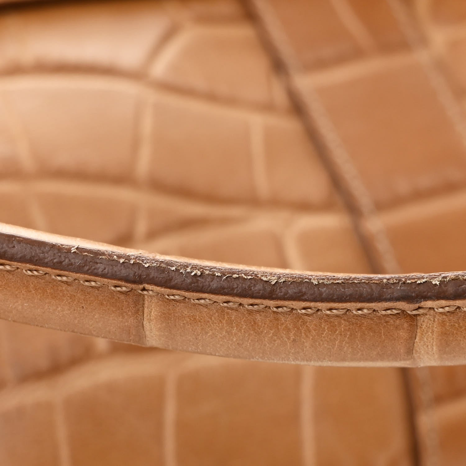Mulberry Crocodile Embossed Calfskin East West Bayswater Teak 12 of 13