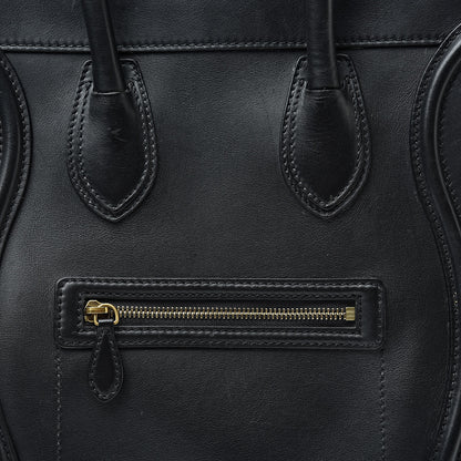Celine Smooth Calfskin Mni Luggage Black 8 of 21