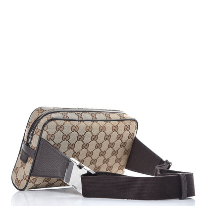 Gucci Monogram Belt Bag Dark Brown 3 of 7