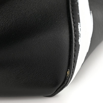 Givenchy Calfskin Logo Print Stargate Shopper Tote Black 7 of 12