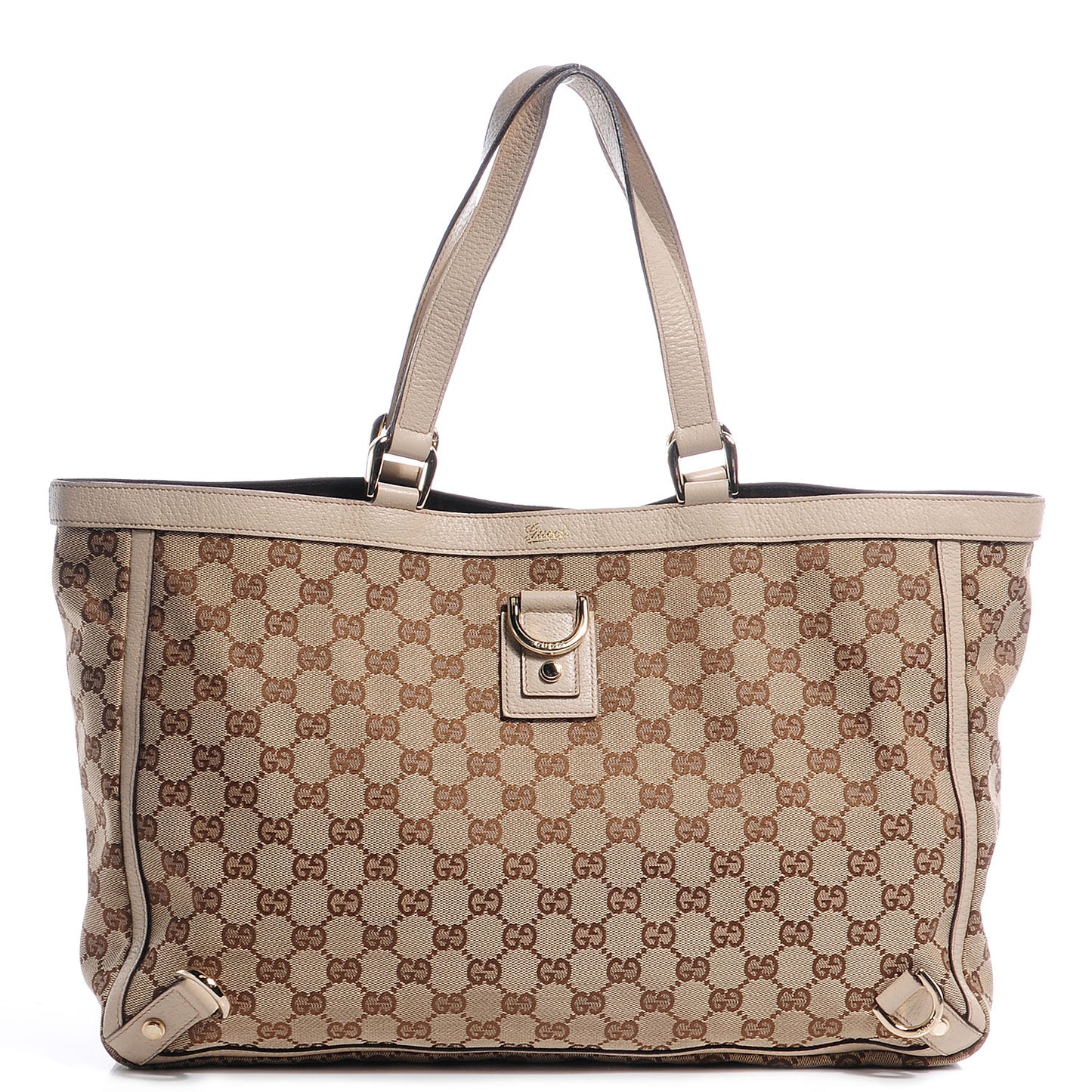 Monogram Abbey Large Tote Off White