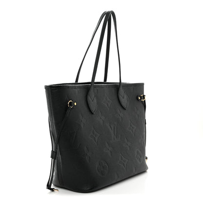 Louis Vuitton Empreinte Monogram Giant Neverfull MM Black 4 of 12