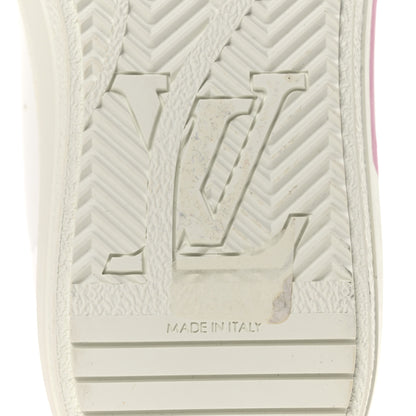 Louis Vuitton Calfskin Charlie Sneaker 38 Magenta 7 of 8