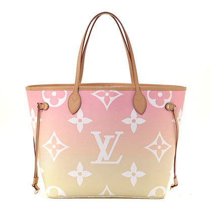 Louis Vuitton Monogram Giant By The Pool Neverfull MM Light Pink 1 of 10