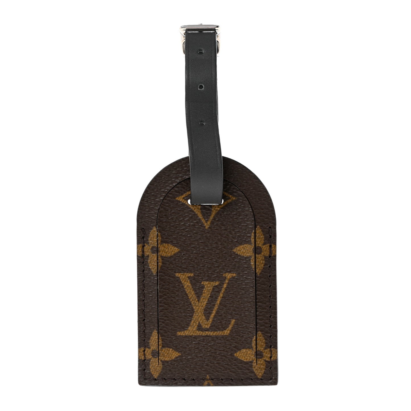 Monogram Luggage Tag Black