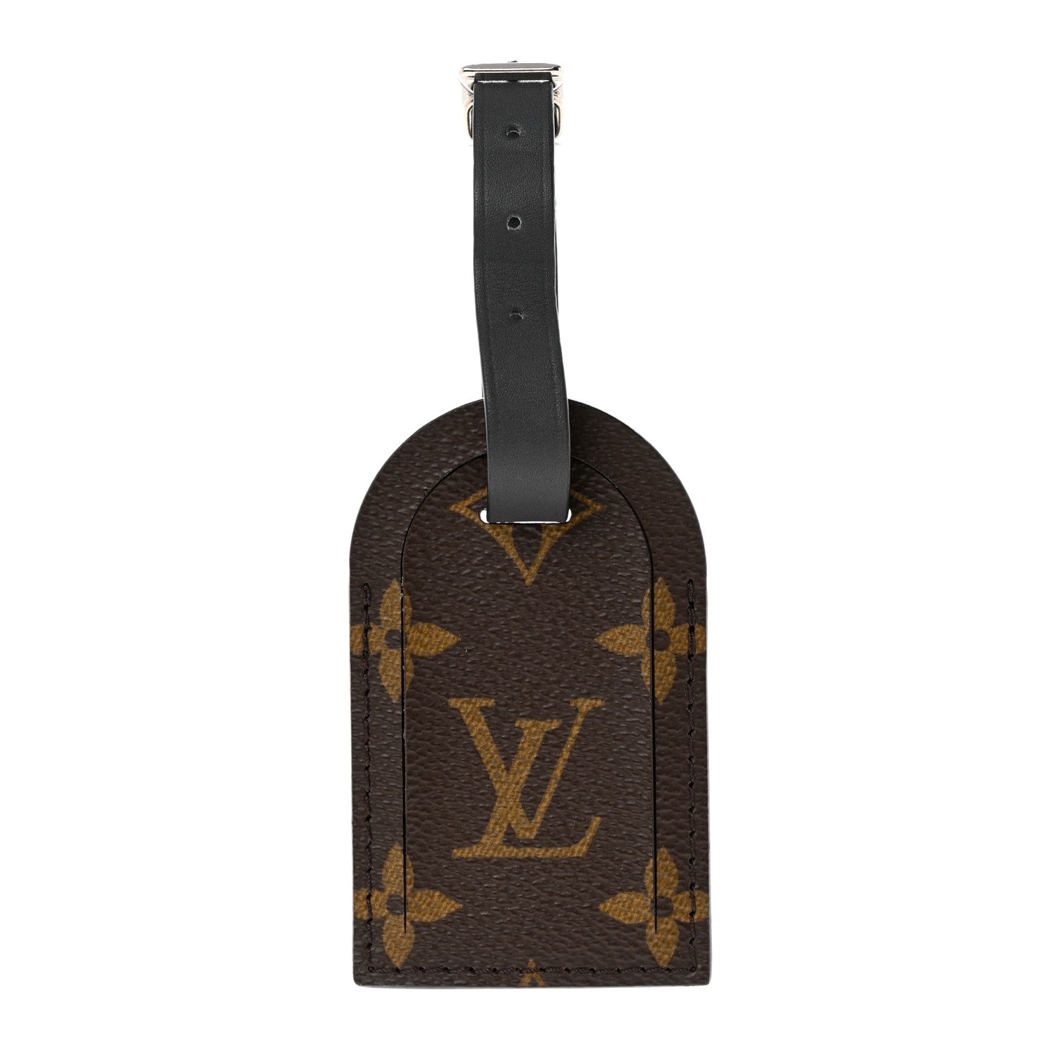 Louis Vuitton Monogram Luggage Tag Black 1 of 4