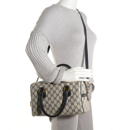 Gucci Monogram Medium Boston Navy 2 of 7
