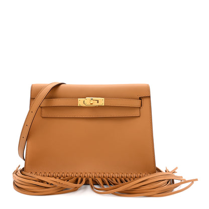 Hermes Swift Kelly Danse Anate Fringed Belt Bag Sesame 1 of 12