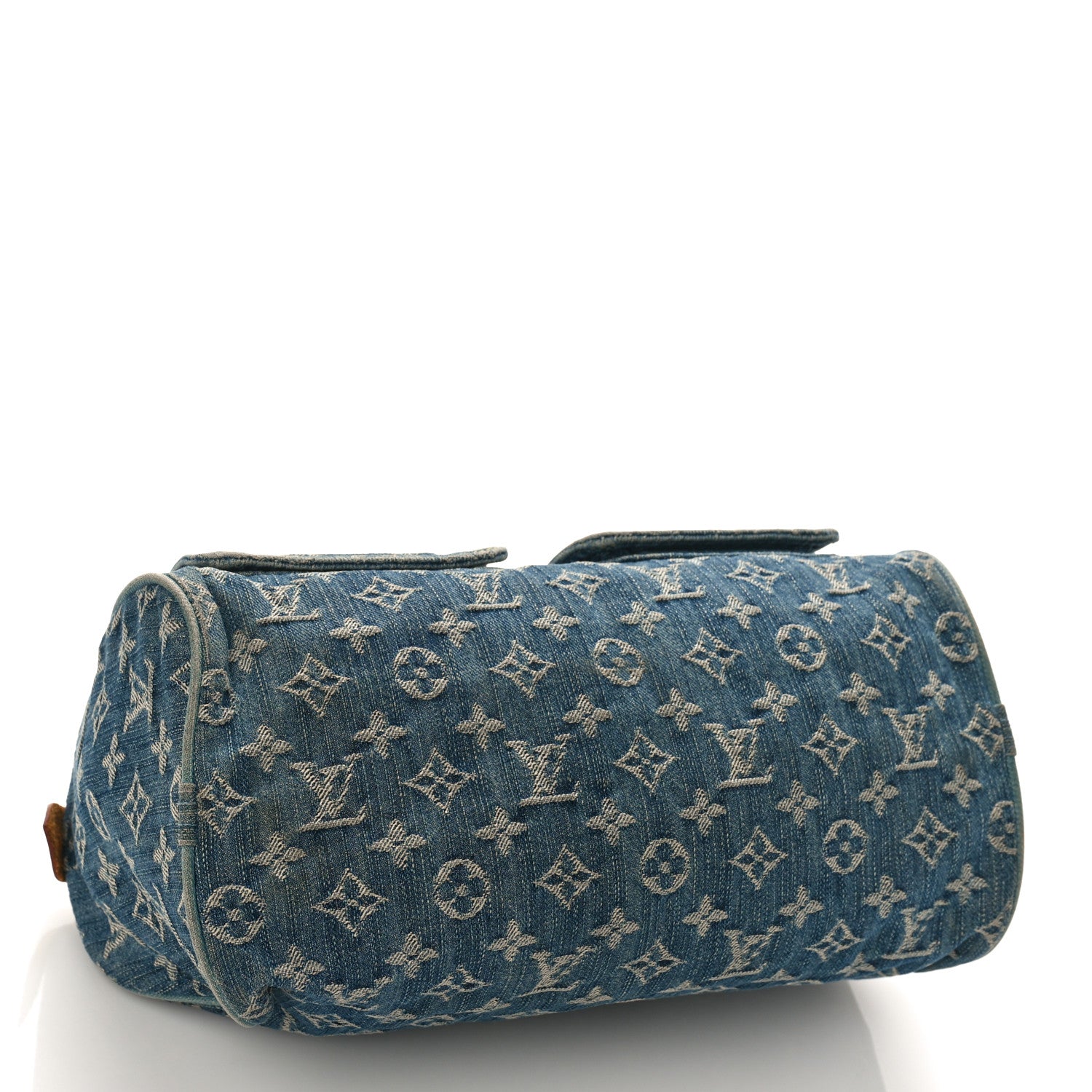 Louis Vuitton Monogram Denim Neo Speedy Blue 4 of 13