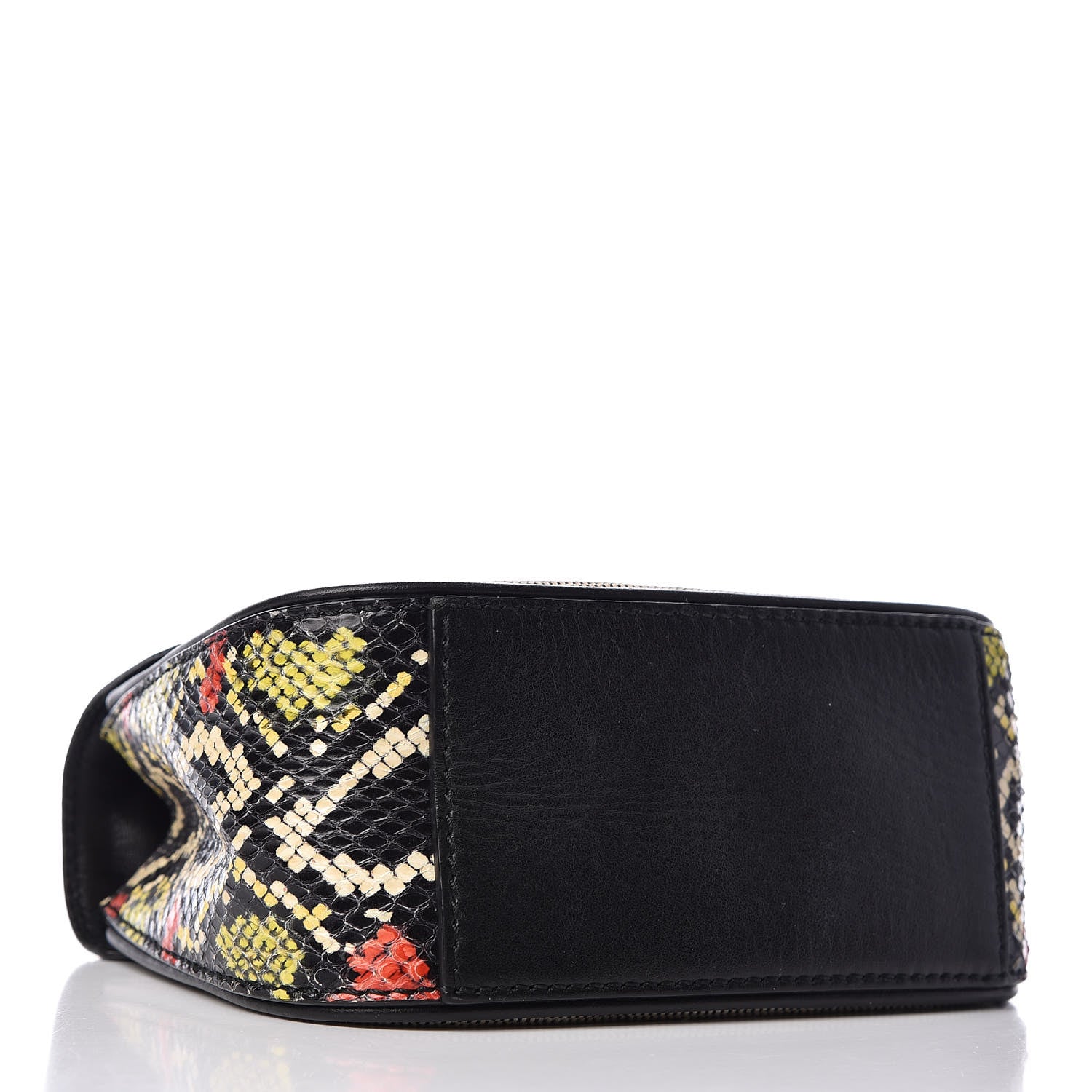 Proenza Schouler Canvas Ayers Calfskin Tiny Kent Shoulder Bag Black White 4 of 11