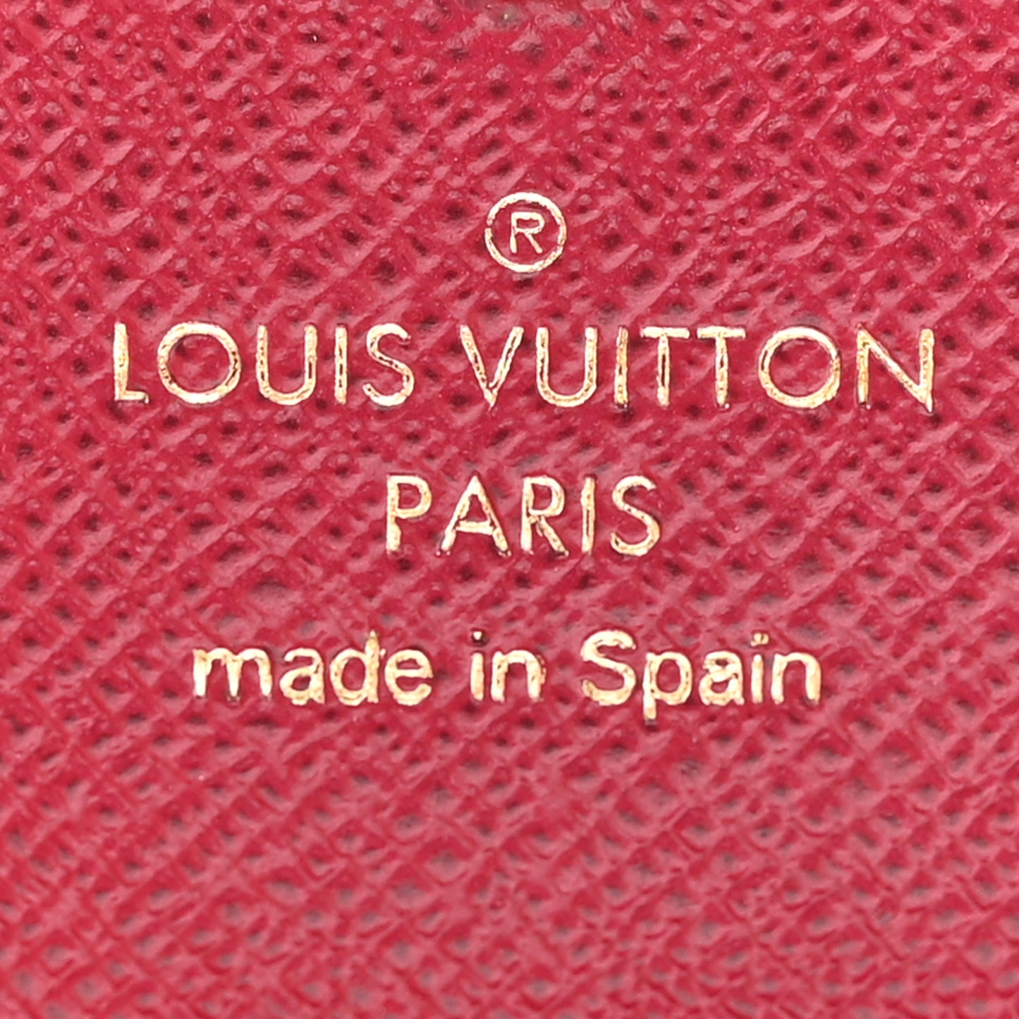 Monogram Rosalie Coin Purse Fuchsia