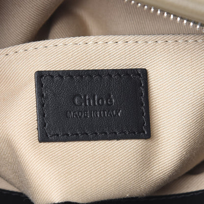 Chloe Smooth Calfskin Medium Roy Clutch Merino Grey 8 of 8