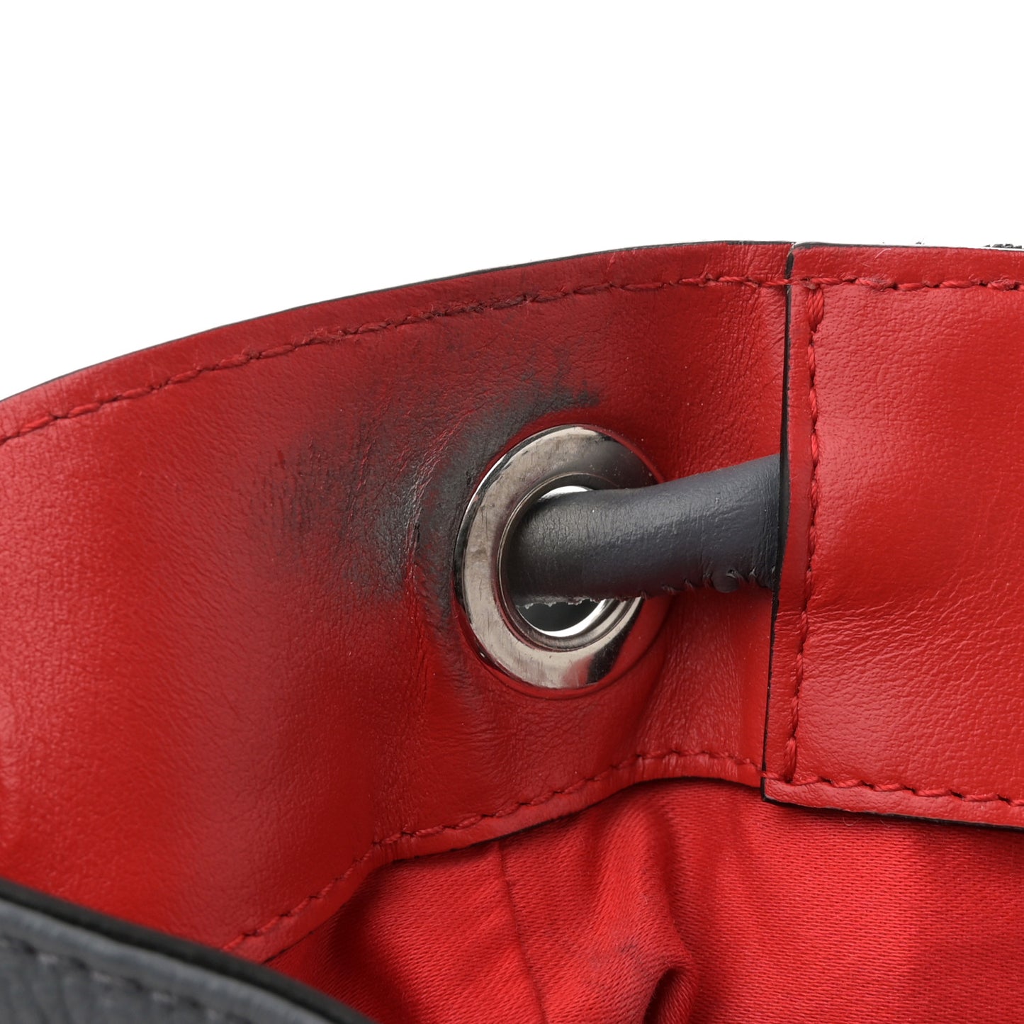 Calfskin Spiked Explorafunk Backpack Charbon