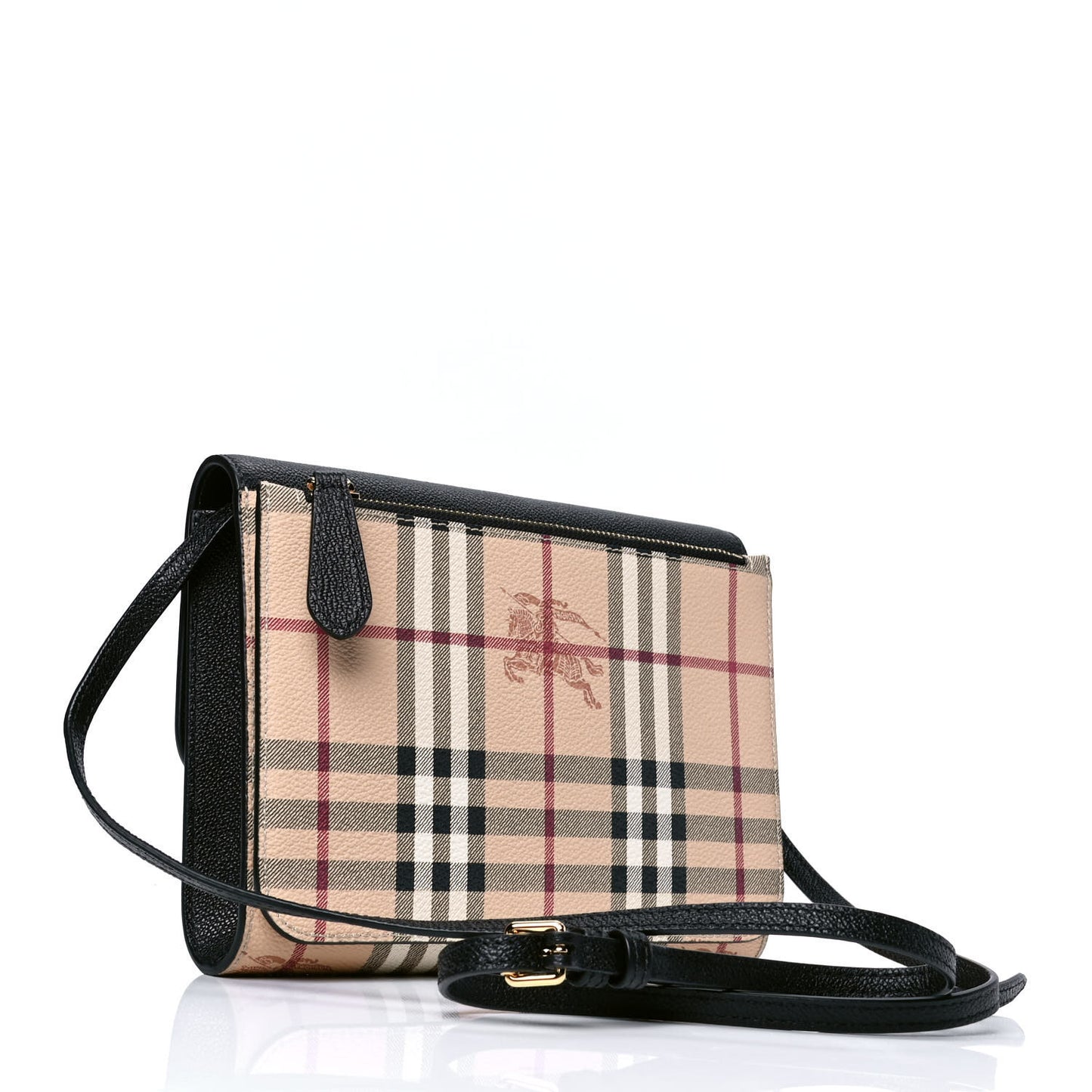 Haymarket Check Small Loxley Crossbody Black