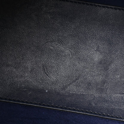 Christian Dior Calfskin Cannage Studded Medium Supple Lady Dior Navy 17 of 18