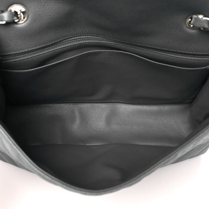 Chanel Caviar Quilted Jumbo Single Flap Grey 5 of 11