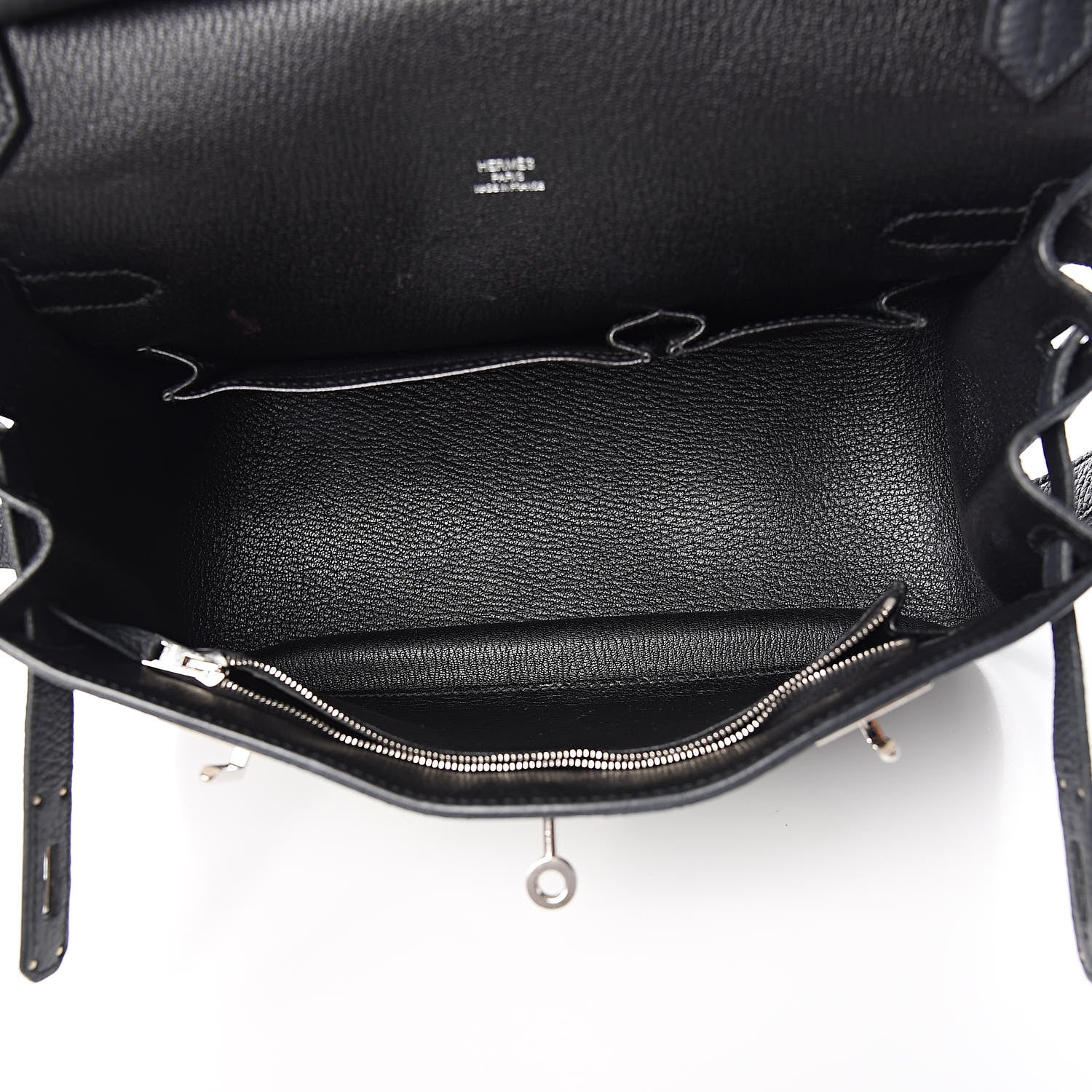 Hermes Taurillon Clemence Jypsiere 28 Black 5 of 11