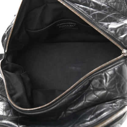Chanel Lambskin Vintage Ligne Lady Braid Tote Black 4 of 14