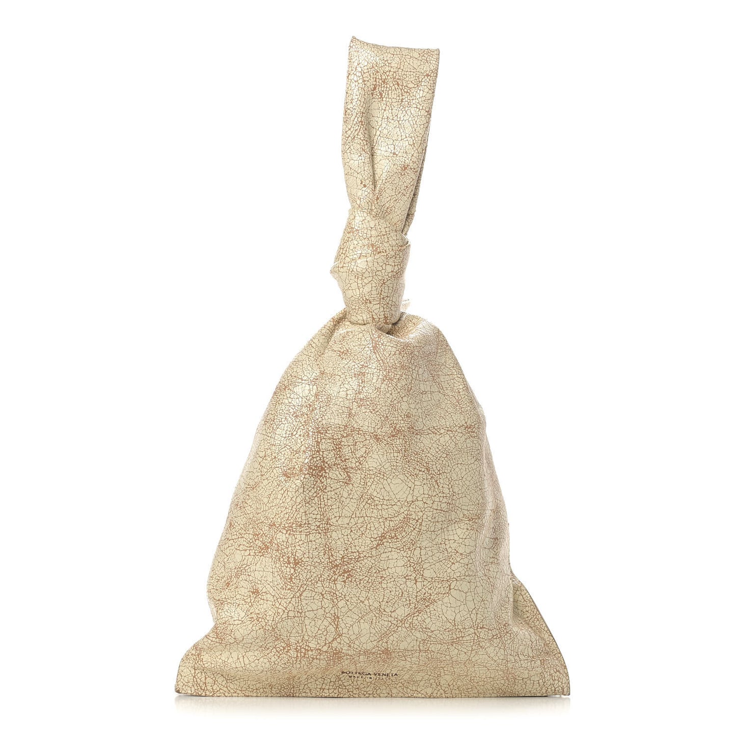 Crackled Calfskin BV Twist Zabaione