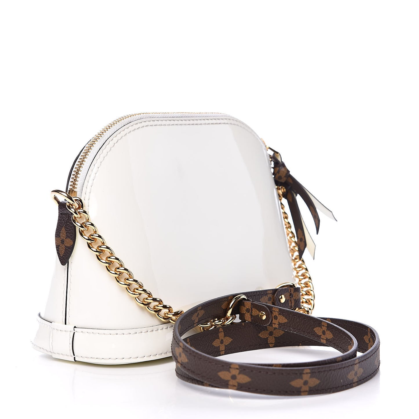 Patent Monogram Alma Mini Snow
