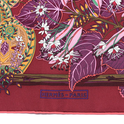 Hermes Silk Mythes et Metamorphoses Scarf 90 Prune Rose Vif Violet 2 of 4