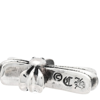 Chrome Hearts Sterling Silver Baby Fat Cross Single Earring 3 of 3