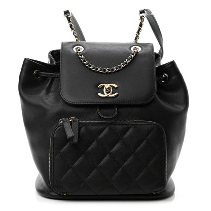 Chanel Caviar Quilted Business Affinity Backpack Black 1 of 10