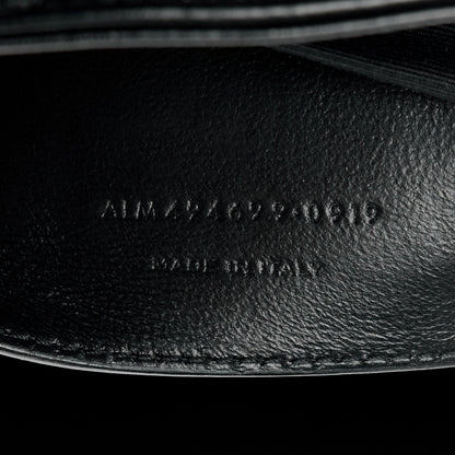 Saint Laurent Calfskin Y Quilted Monogram Small Loulou Chain Satchel Black 8 of 11