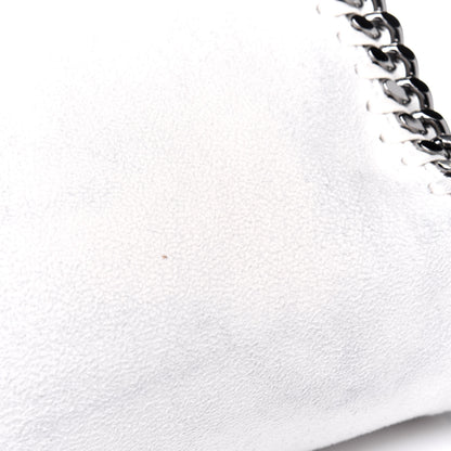Stella McCartney Shaggy Deer Mini Falabella Fold Over Tote Chalk 12 of 13