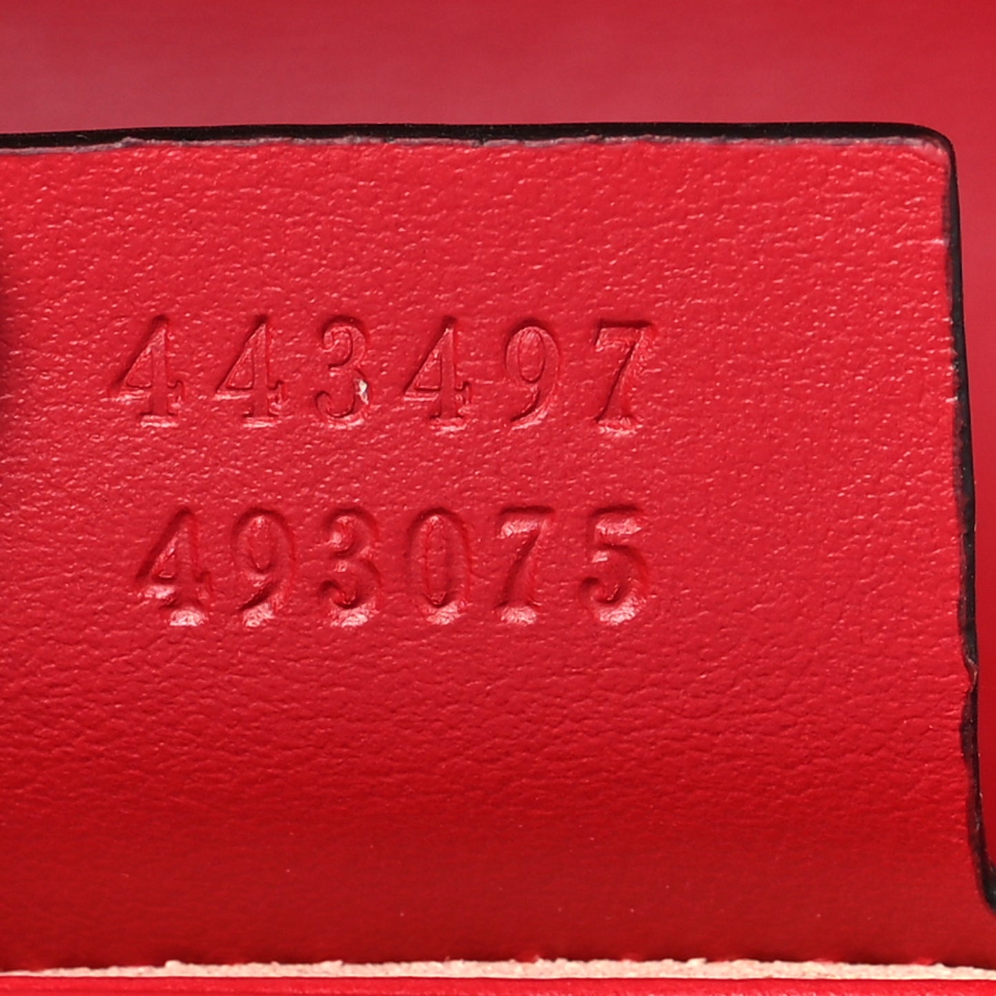 Calfskin Matelasse Small GG Marmont Shoulder Bag Hibiscus Red