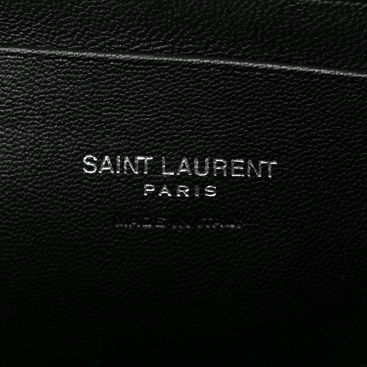 Grain De Poudre Matelasse Monogram Mini Lou Camera Bag Black