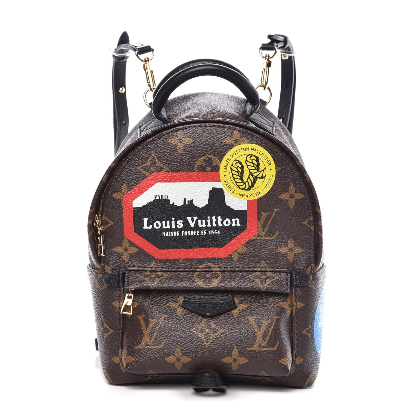 Monogram World Tour Palm Springs Backpack Mini