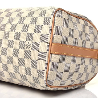 Louis Vuitton Damier Azur Speedy Bandouliere 25 10 of 10
