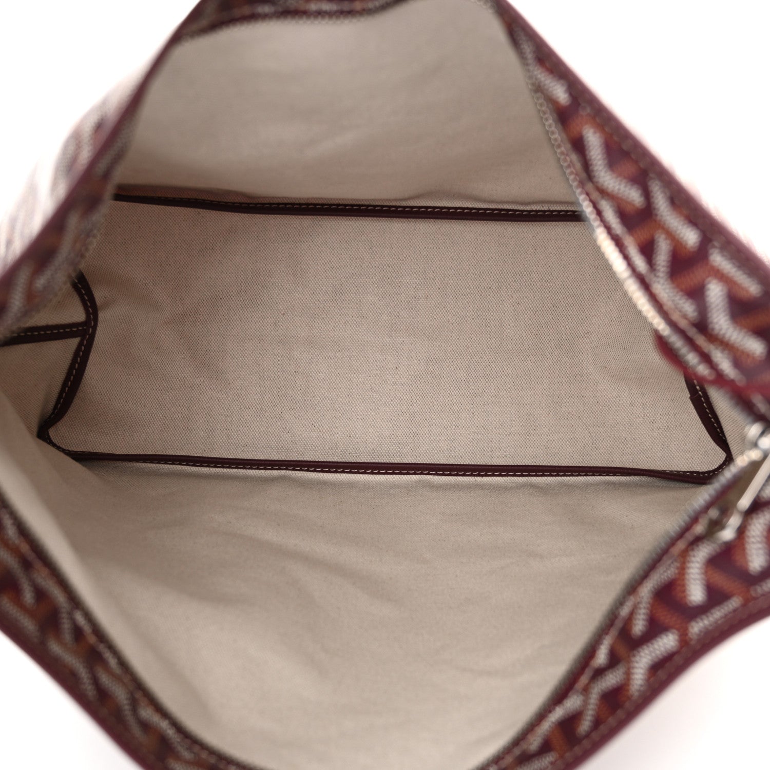 Goyard Goyardine Boheme Hobo Burgundy 6 of 11
