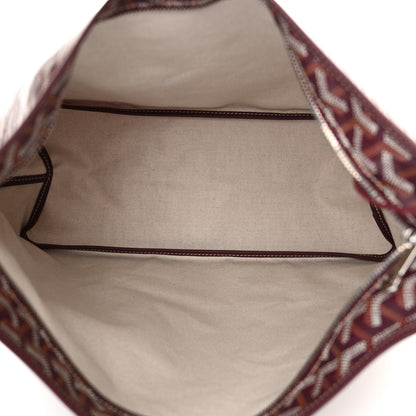 Goyard Goyardine Boheme Hobo Burgundy 6 of 11