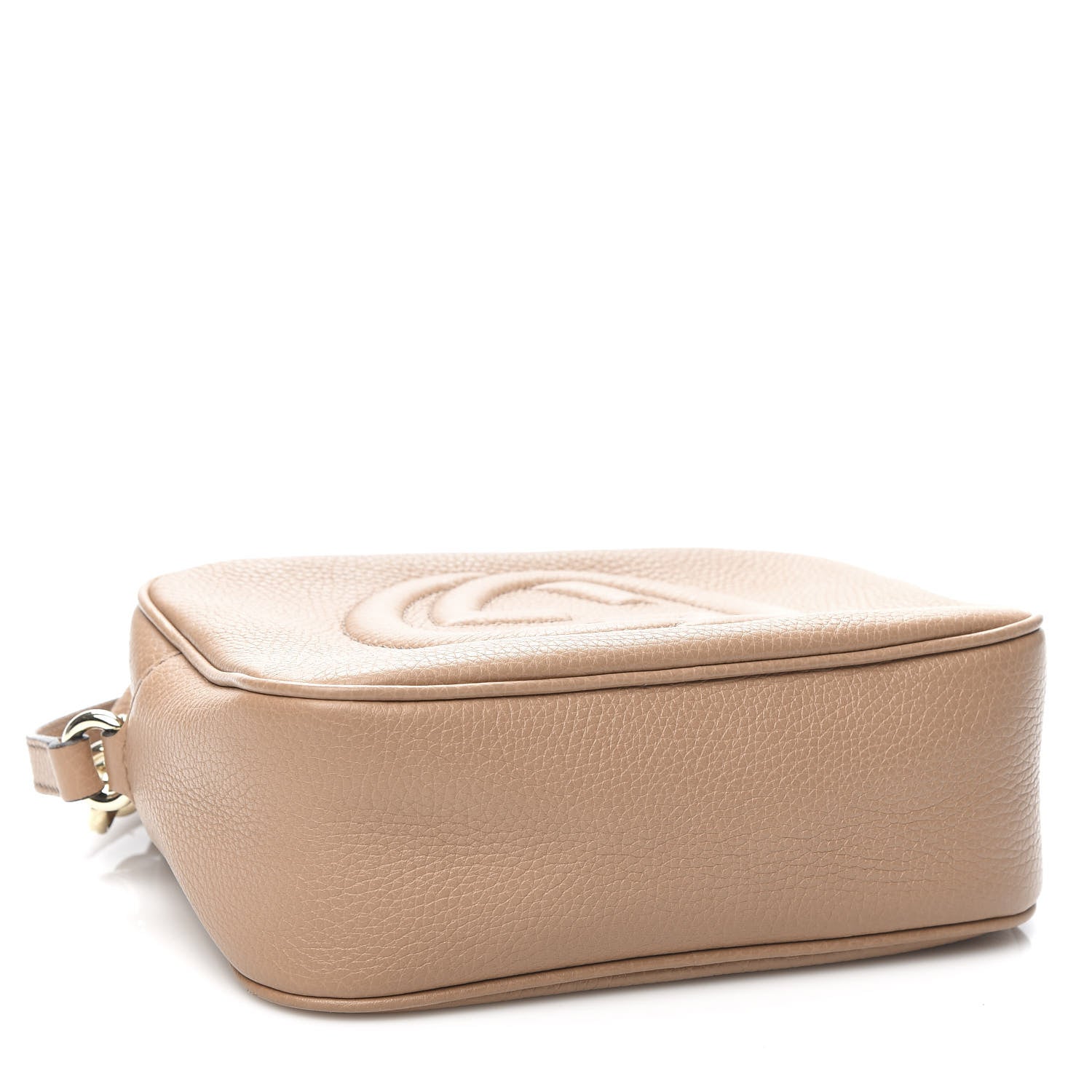 Gucci Pebbled Calfskin Small Soho Disco Bag Camelia 4 of 10