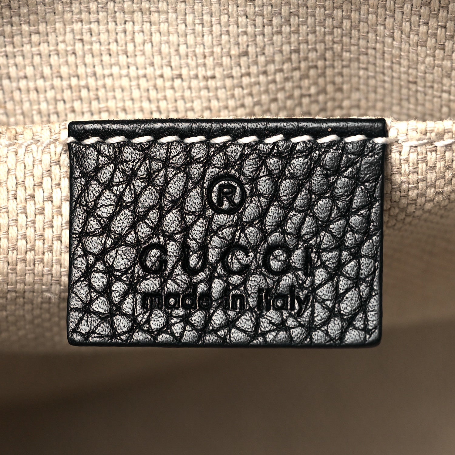 Gucci Pebbled Calfskin Small Soho Disco Bag Black 6 of 12