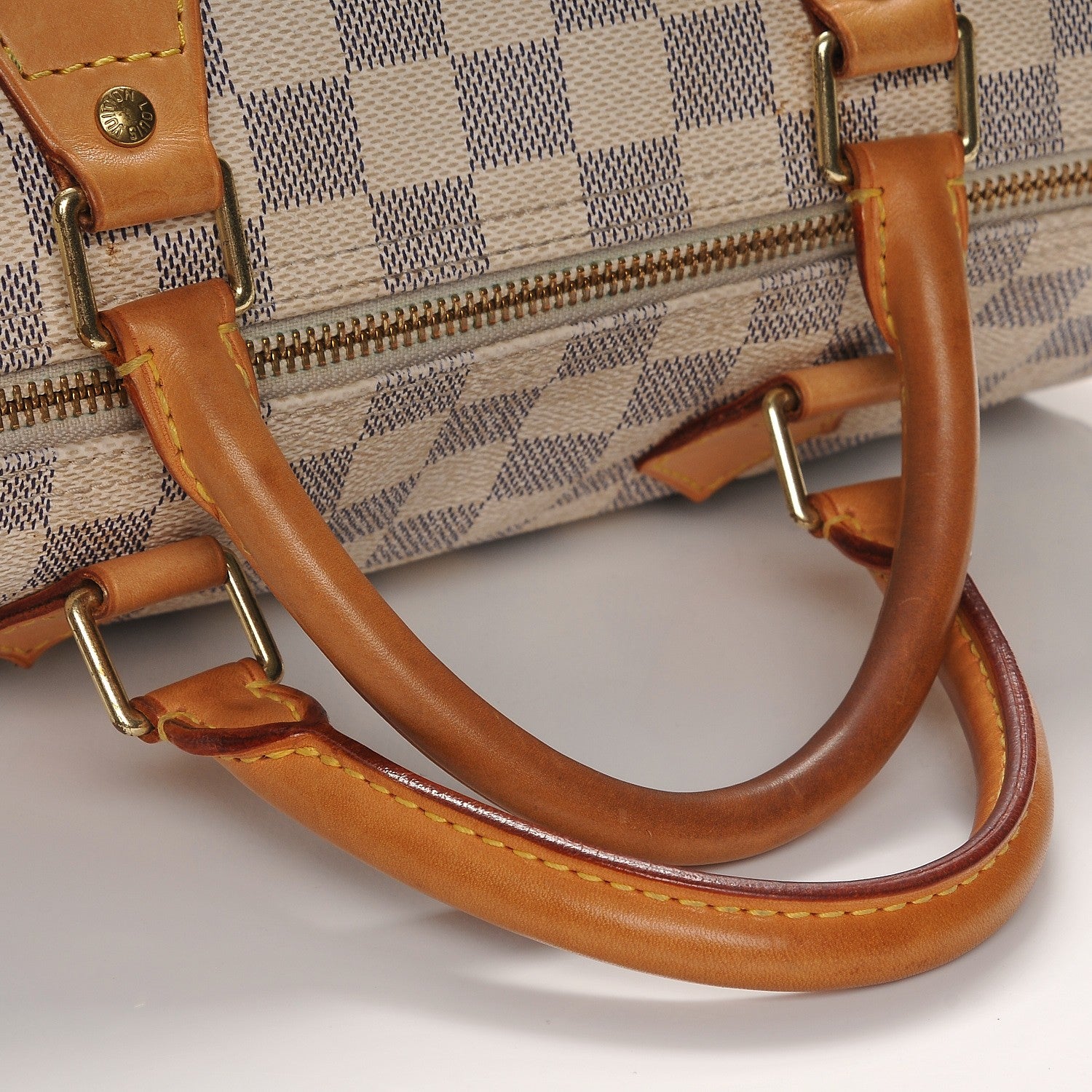 Louis Vuitton Damier Azur Speedy 30 8 of 8