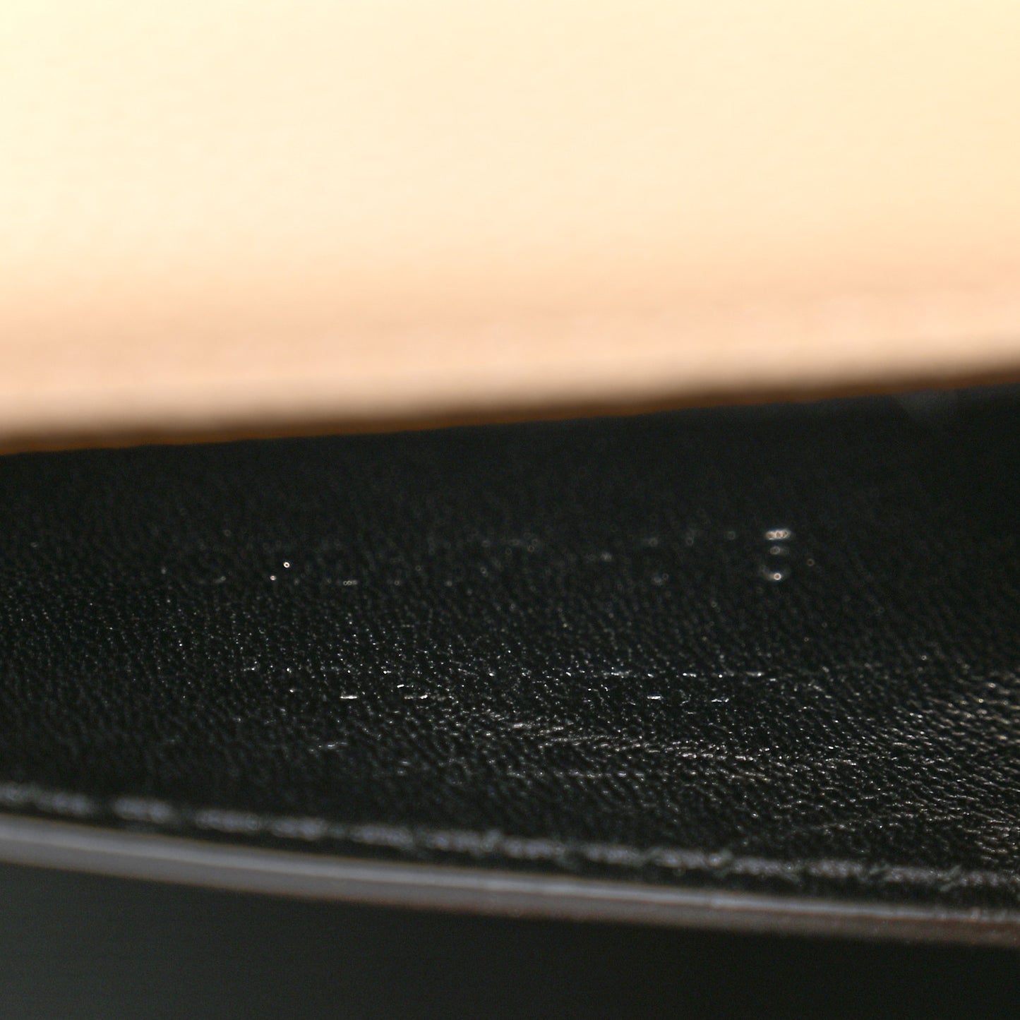 Grain De Poudre Classic Monogram Cassandre Clutch Nude Powder