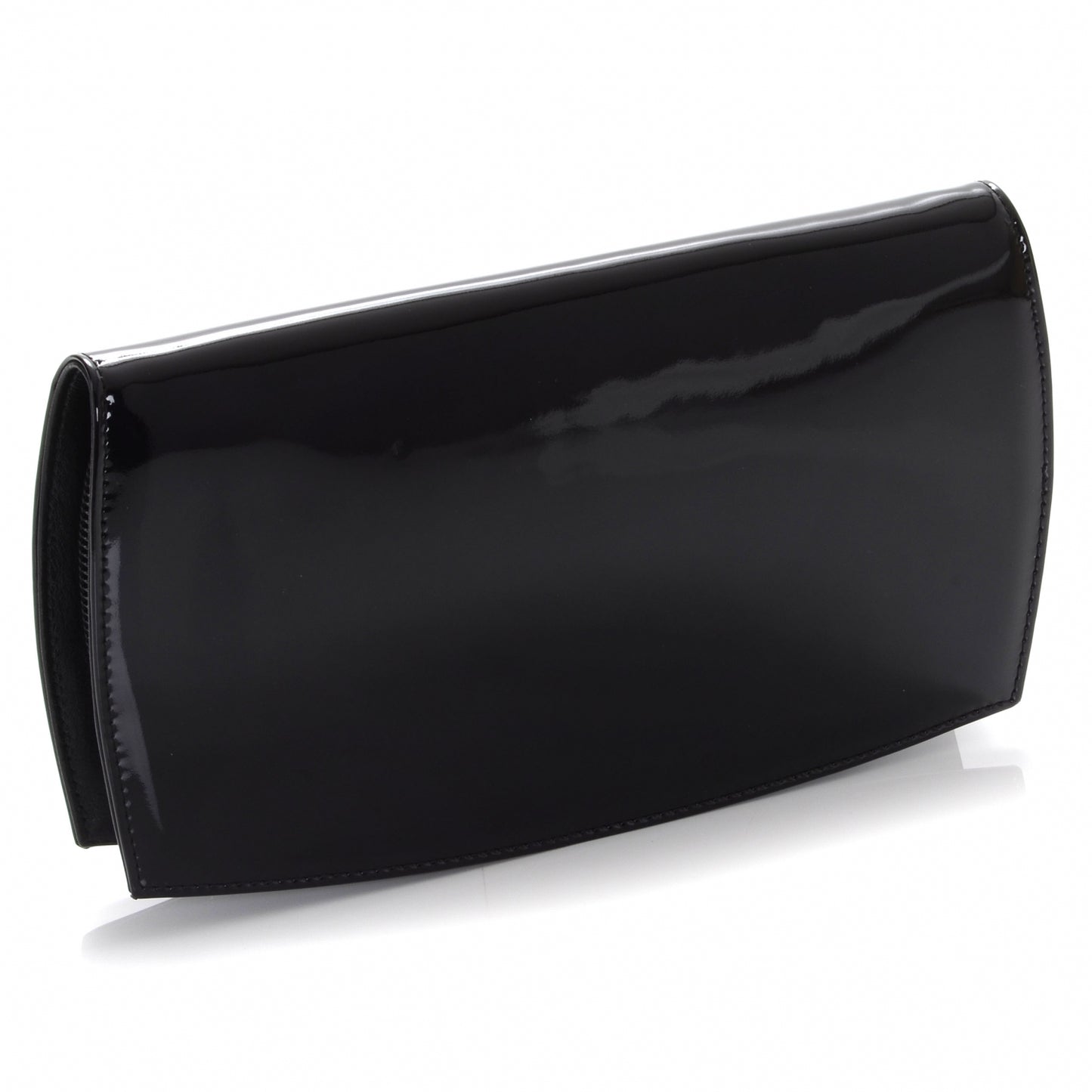 Patent CC Trousse Maquil Wallet Black
