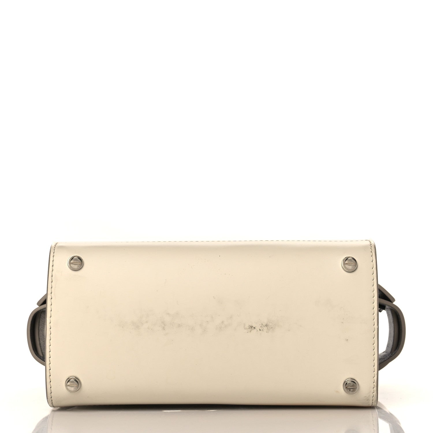 Givenchy Smooth Calfskin Mini Horizon Satchel Off White 8 of 12
