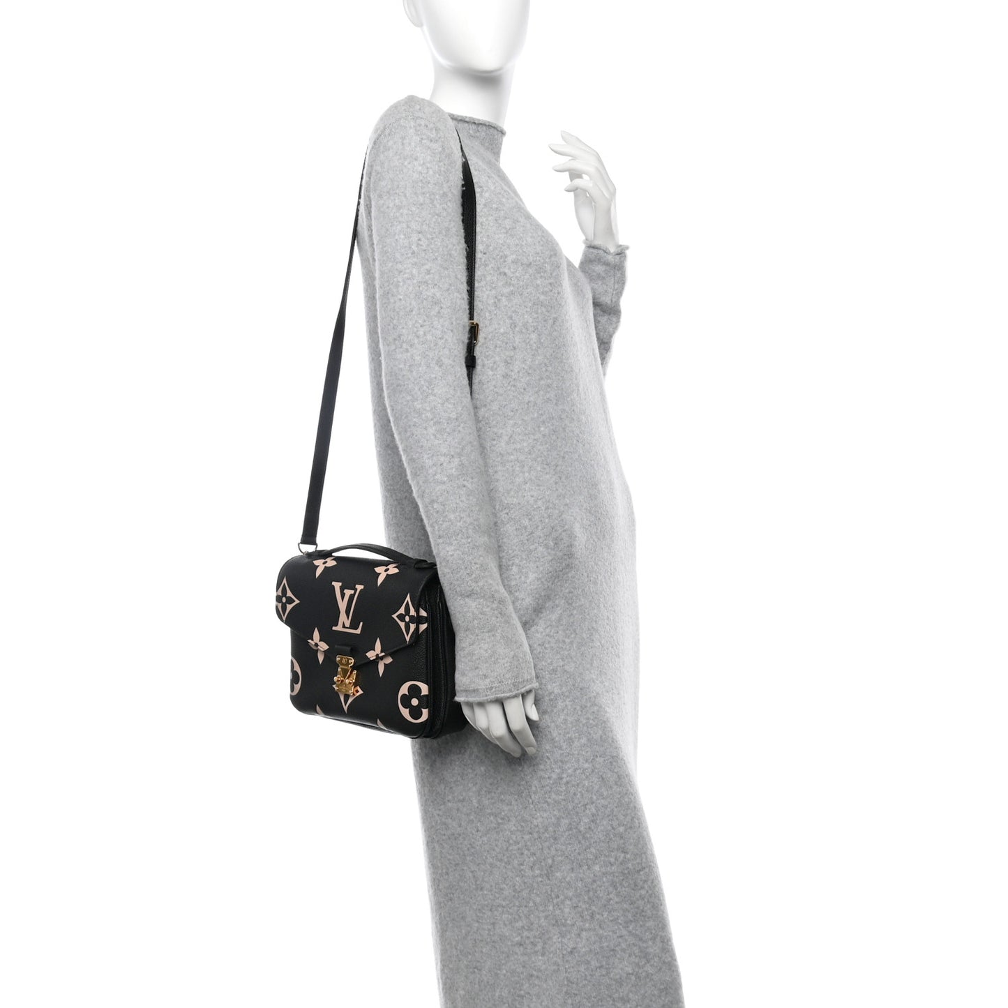 Empreinte Monogram Giant Pochette Metis Black Beige