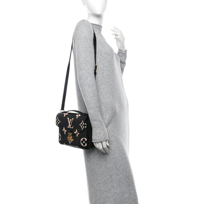 Louis Vuitton Empreinte Monogram Giant Pochette Metis Black Beige 2 of 13